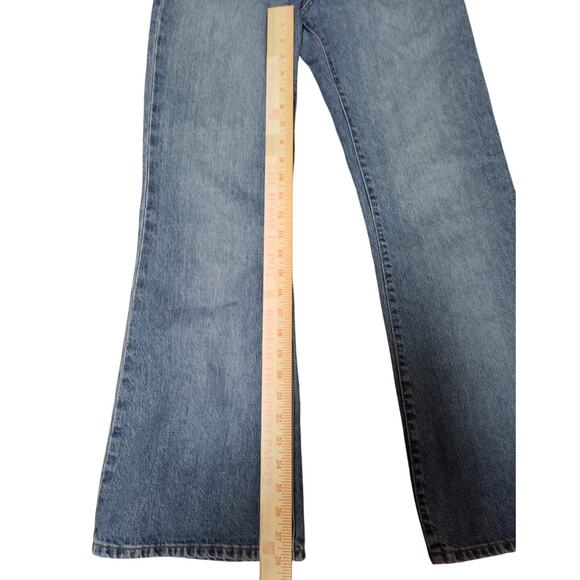 Ben Sherman Womens Size W28 L30 Boot Cut Jeans 100% Cotton Rigid Mid Rise Y2K - Picture 4 of 12